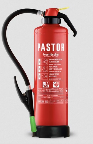 Pastor feuerlöscher schaum - feuerlöscher,