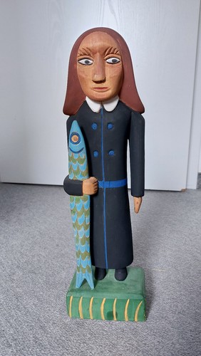Figur fischer pastor pfarrer - figur,