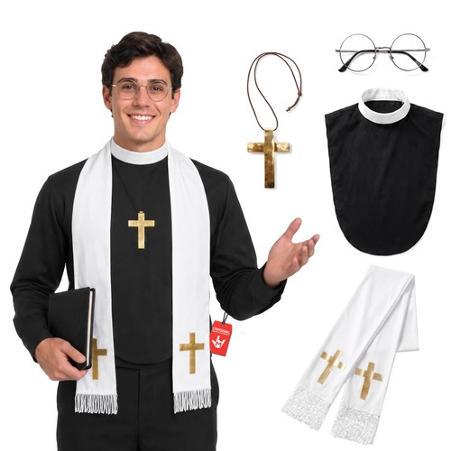 Priester kostüm zubehör für - kostüm,