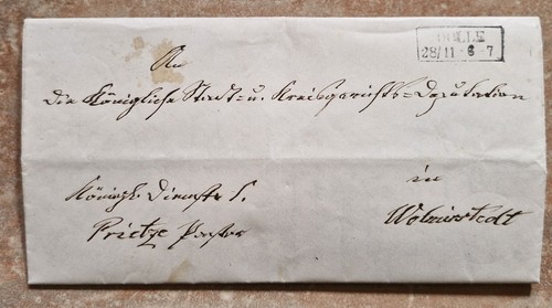 Brief 1866 pastor dr - brief, 1866–