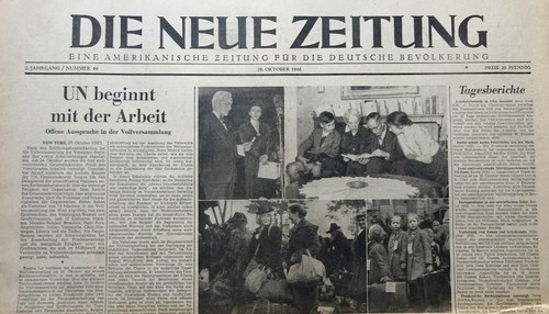 Zeitung die neue - zeitung,