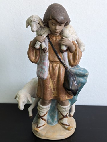 Lladro figur 12284 pastor - figur, "pastor