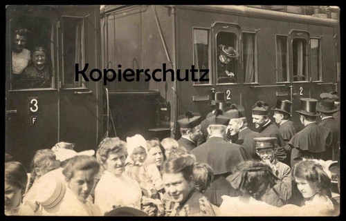 Alte postkarte eisenbahnwaggon - alte,