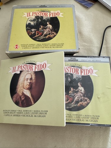 Händel pastor fido 1988 cd - händel,