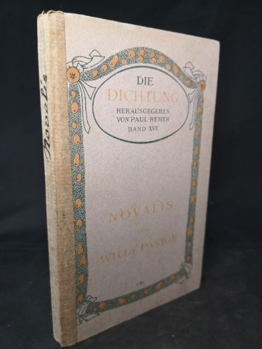 Novalis die dichtung - novalis.,