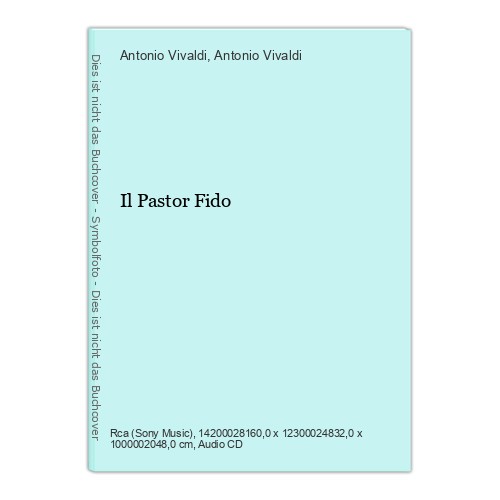 Pastor fido vivaldi - il,
